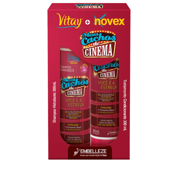 Kit meus cachos de cinema Novex