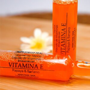 Ampolleta papaya, banano y vitamina E