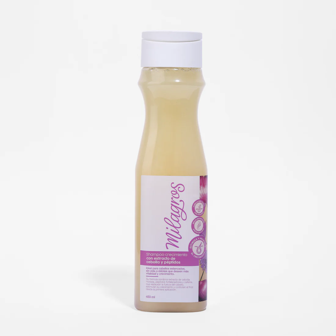 Shampoo crecimiento con extracto de cebolla milagros