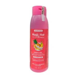 Shampoo banana piña cabello seco magic hair