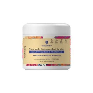 Mascarilla Tratamiento  Multivitaminas & Proteínas Ecolombia