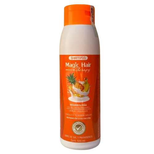 Shampoo Banana Piña Anticaida - Magic Hair