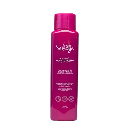 Shampoo Amazonía Cabello Oscuro - Fruto Salvaje