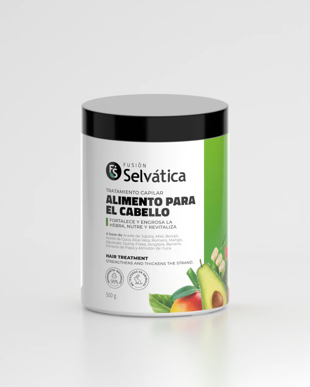 Tratamiento capilar alimento para el cabello Fusión selvatica