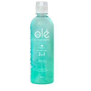 Shampoo 2 En 1 Vinagre De Manzana Olé