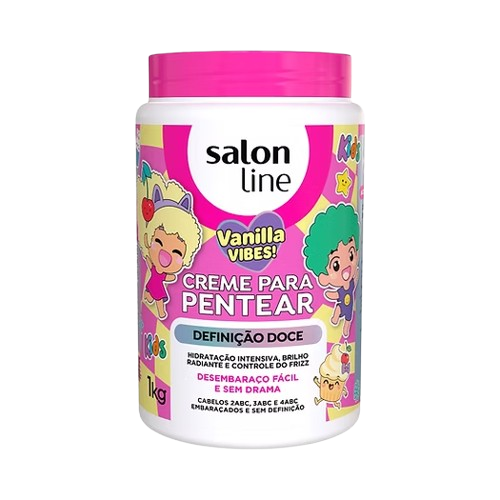 Crema Para Peinar Kids Vainilla Vibes Doce - Salon Line