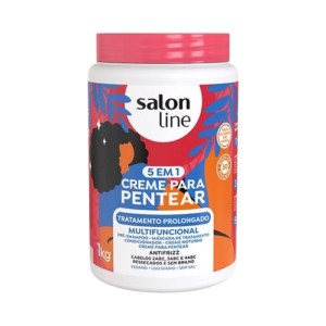 Crema Para Peinar Multifuncional 5 En 1 Tratamiento Prolongado - Salon Line