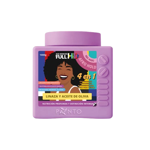 Full HD Afro Hold 4 en 1 - Ponto