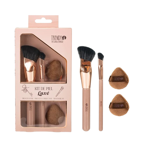 Kit De Brochas Luxé - Trendy